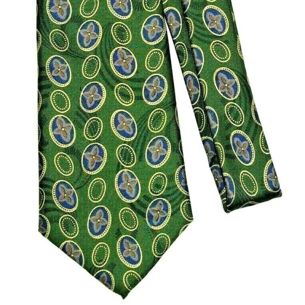 Guy Laroche Mens Dress Suit Neck Tie 100% Silk